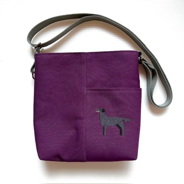 画像3: 犬猫刺繍サコッシュ（各犬種）【R-11】 (3)