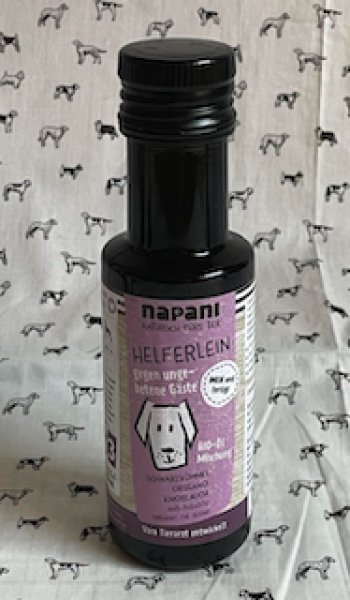 画像1: オーガニックブレンドオイル ヘルフェライン　犬（紫ラベル）100ml【ナパーニ】 (1)