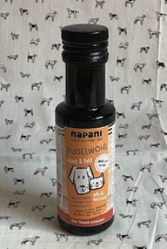 オーガニックブレンドオイル プーデルヴォール　犬猫（オレンジラベル）100ml【ナパーニ】