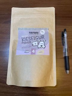 キーゼルグア 珪藻土パウダー 犬＆猫用100g 【ナパーニ】