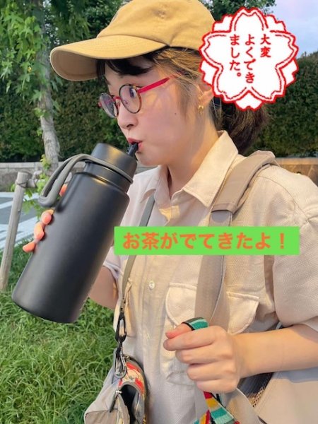 画像11: フリップトップボトル 690ml（ステンレス製水筒）7色　【b.box】 (11)