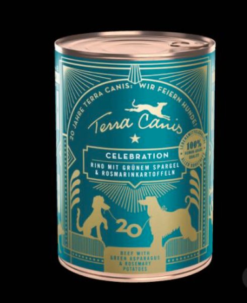 画像1: ★限定★テラカニス20周年2025限定缶セレブレーション祝祭缶犬用【Terra Canis】 (1)