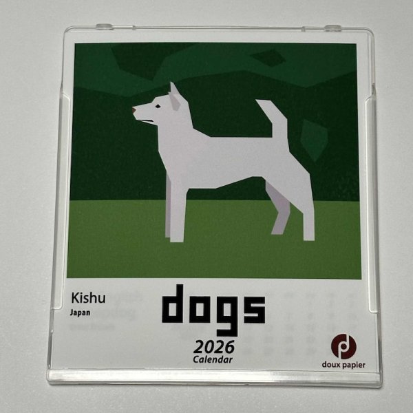 画像1: dogs calendar 2026　【バドバドオリジナル】 (1)