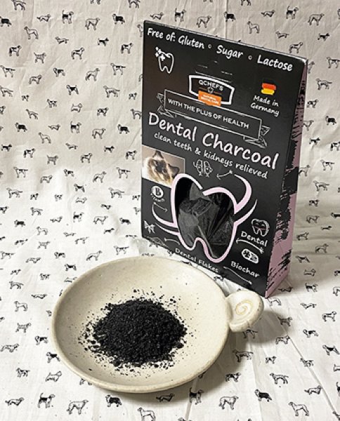 画像2: 猫用デンタルチャコール（炭）　【QCHEFS】 (2)
