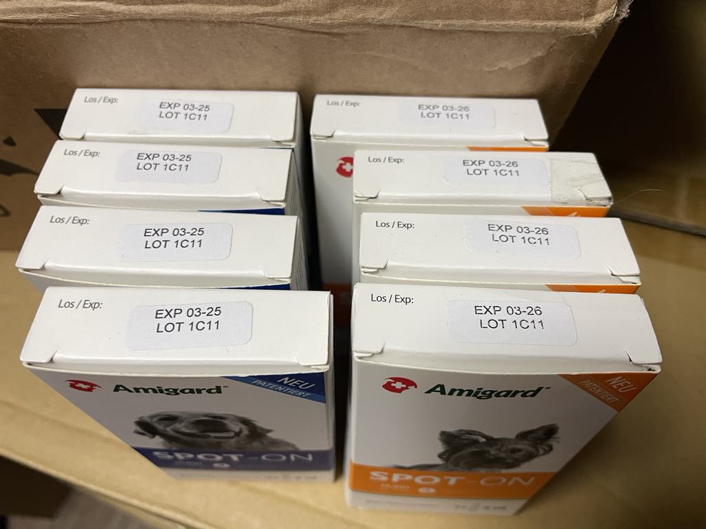 ★ダニ・ノミ対策のアミガードスポットオンの投与期限について